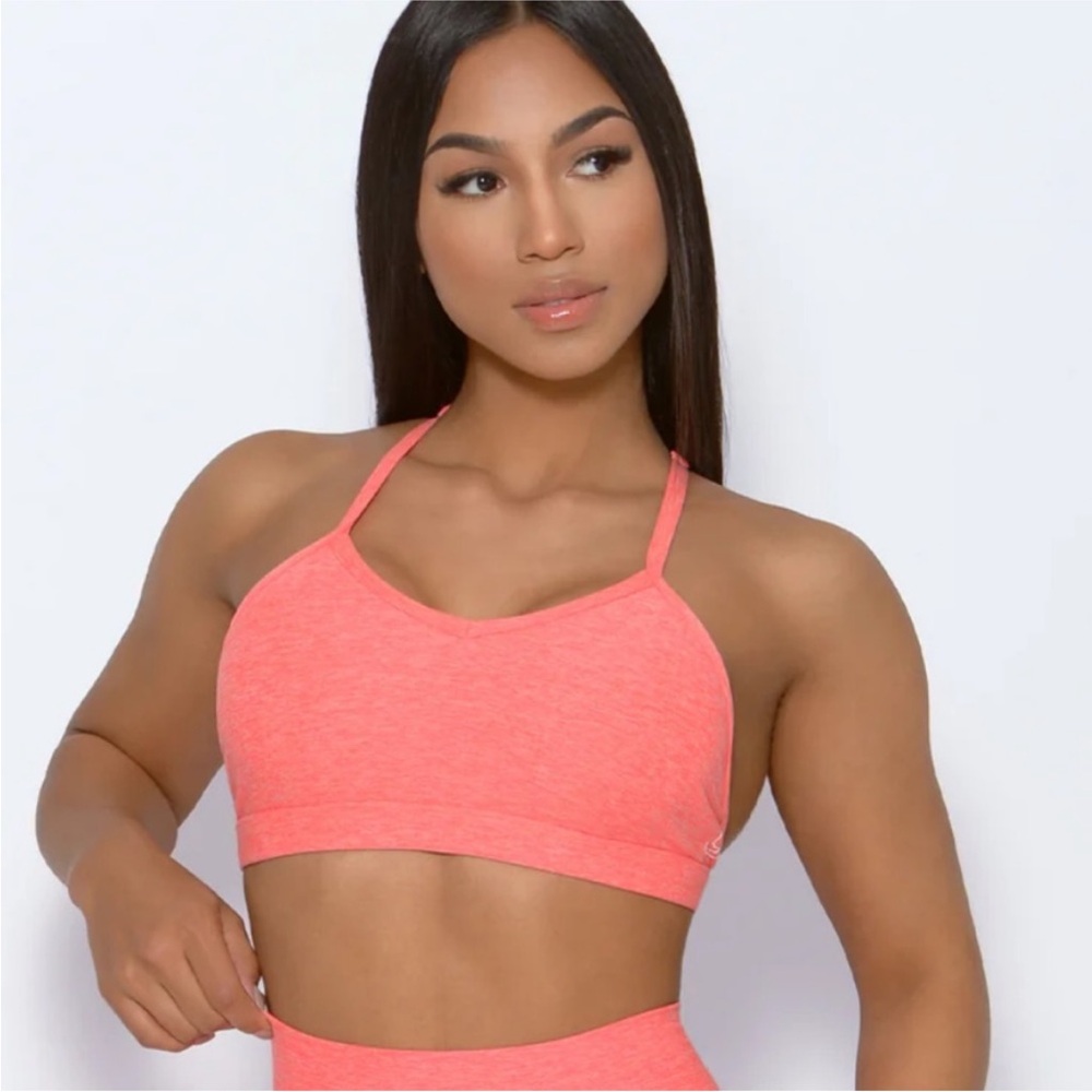 Bombshell sportswear braids back sports bra